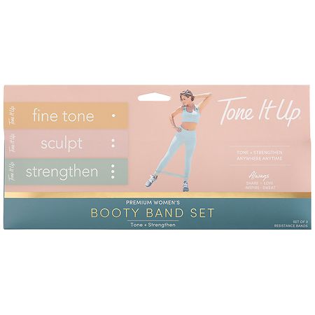Tone It Up Booty Band Set - 3.0 ea