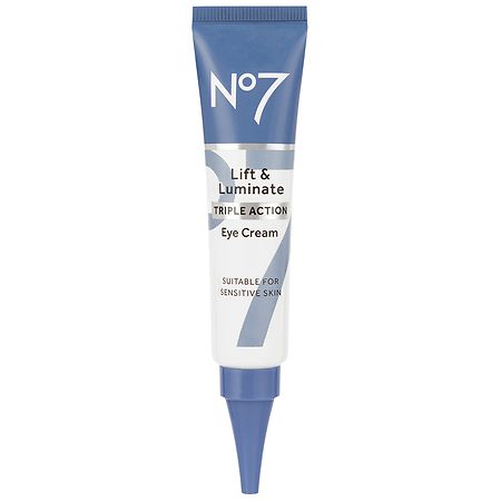 No7 Lift & Luminate Triple Action Eye Cream - 0.5 Oz
