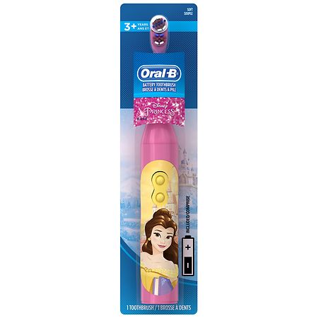 Oral-B Kids Battery Power Toothbrush featuring Disney Princess Characters - 1.0 ea
