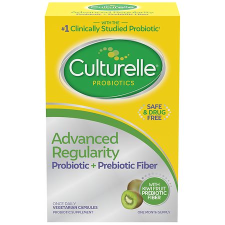 Culturelle Advanced Regularity Daily Probiotic for Women & Men, Probiotic + Prebiotic Fiber - 30.0 ea