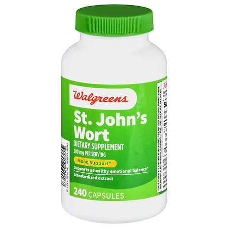 Walgreens St. John's Wort 300 mg Capsules - 240.0 ea