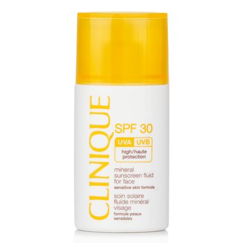 CliniqueMineral Sunscreen Fluid For Face SPF 30 - Sensitive Skin Formula 30ml/1oz