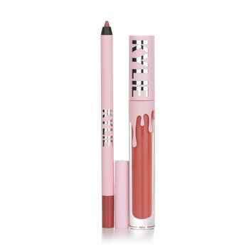 Kylie By Kylie JennerMatte Lip Kit: Matte Liquid Lipstick 3ml + Lip Liner 1.1g - # 505 Autumn Matte 2pcs