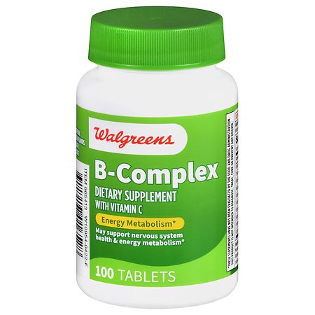 Walgreens B-Complex with Vitamin C Tablets - 100.0 ea