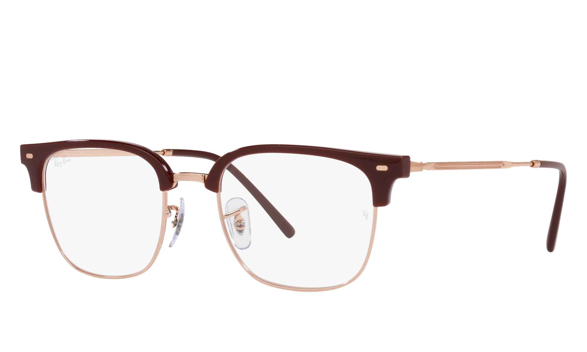 Ray-Ban Unisex Rx7216 Bordeaux On Rose Gold Size: Standard