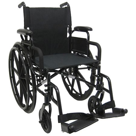 Karman 16 inch Ultra Lightweight Wheelchair with Flip Back Armrest - 1.0 ea