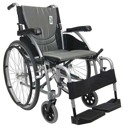 Karman 18in Seat Ultra Lightweight Ergonomic Wheelchair - 1.0 ea