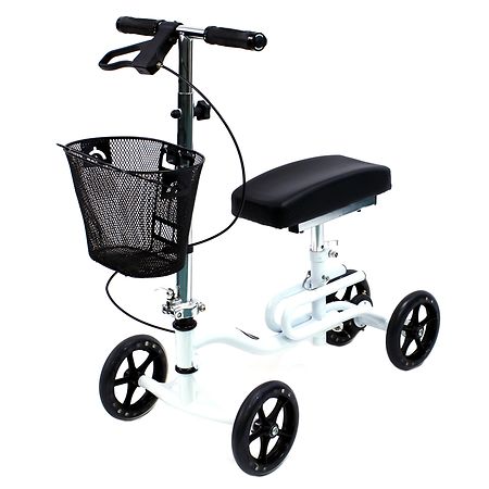 Karman Luxury Lightweight 4-Wheeled Knee Walker with Basket - 1.0 ea