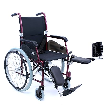 Karman Ultra Lightweight Wheelchair with Elevating Legrest Seat 18x16 - 1.0 ea