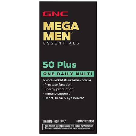 GNC Mega Men 50 Plus Daily Multi - 60.0 ea