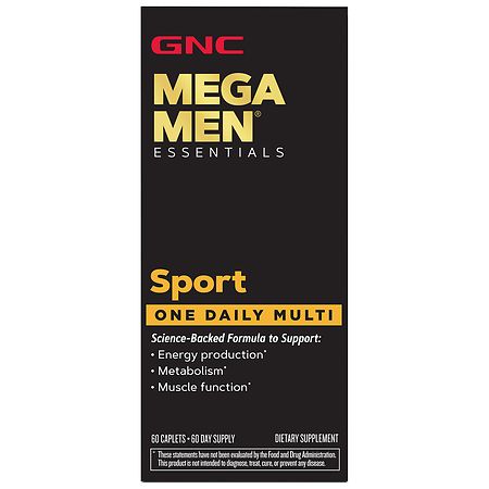 GNC Mega Men Energy One Daily Multivitamin - 60.0 ea