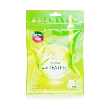 Mediheal3 Minutes Mask Calmide with Tea Tree (Japan Version) 7pcs