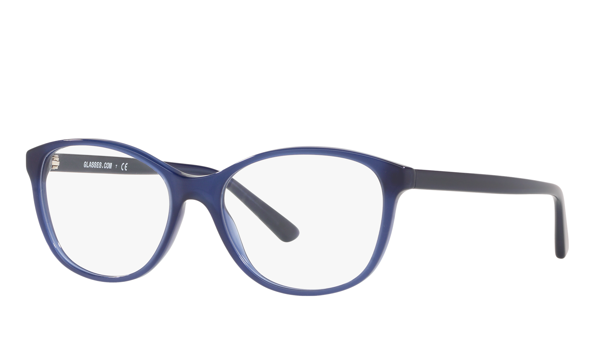 Glasses.com Unisex Gk2003 Blue Size: Small