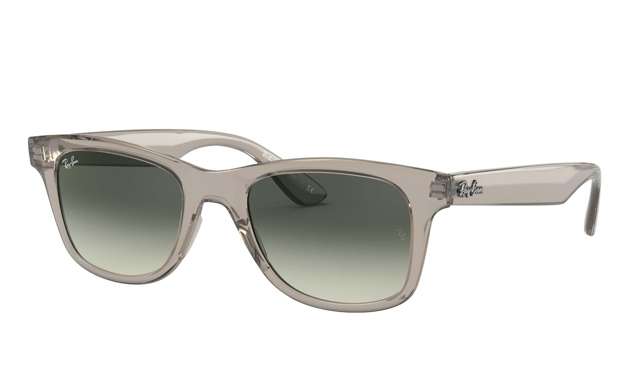 Ray-Ban Unisex Rb4640 Transparent Grey Size: Standard