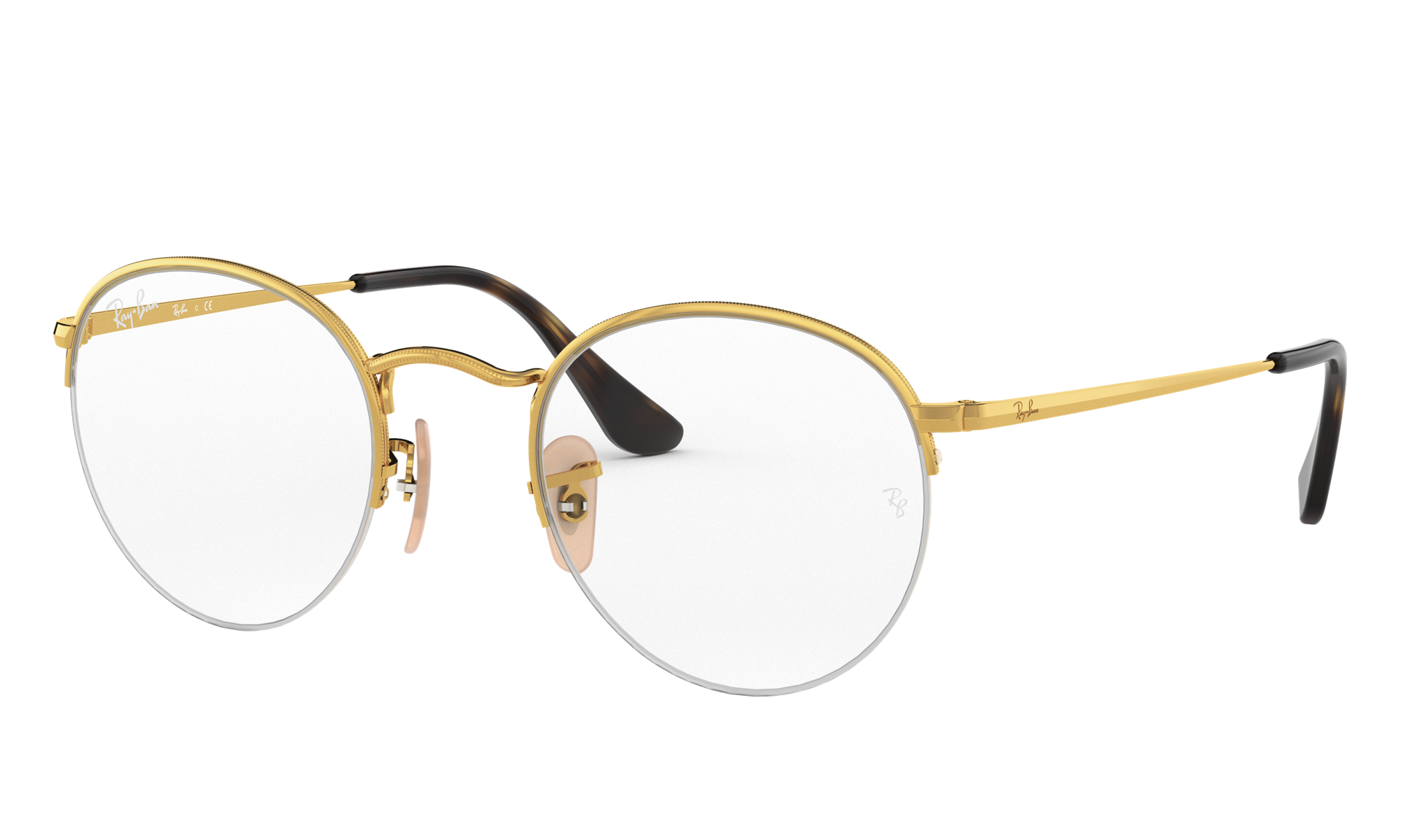 Ray-Ban Unisex Rx3947v Gold Size: Small