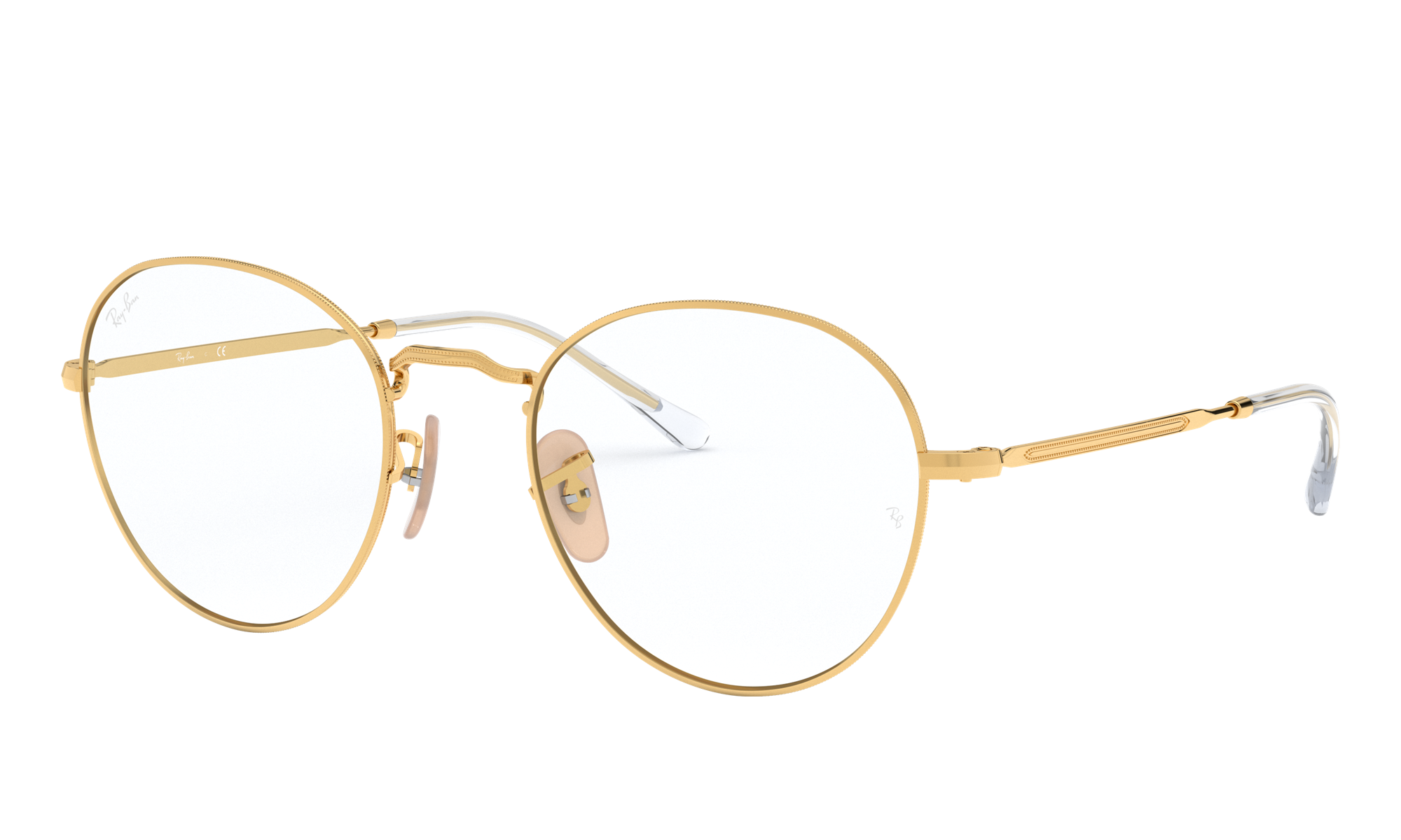 Ray-Ban Unisex Rx3582v Gold Size: Small