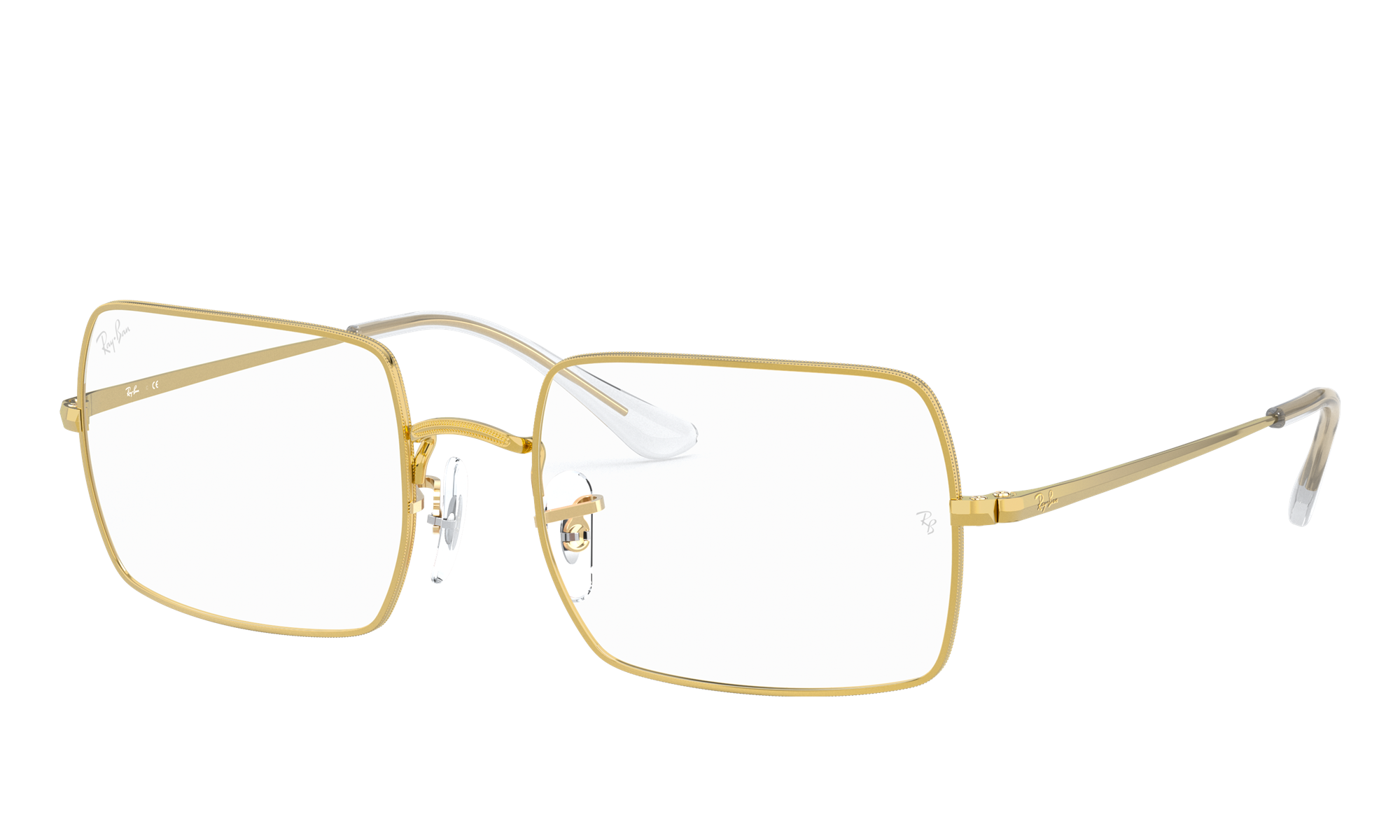 Ray-Ban Unisex Rx1969v Gold Size: Small