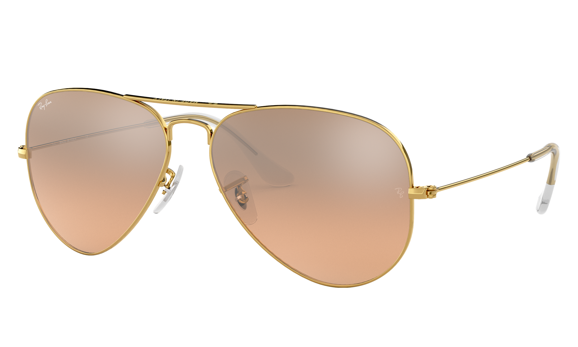 Ray-Ban Unisex Rb3025 Gold Size: Large