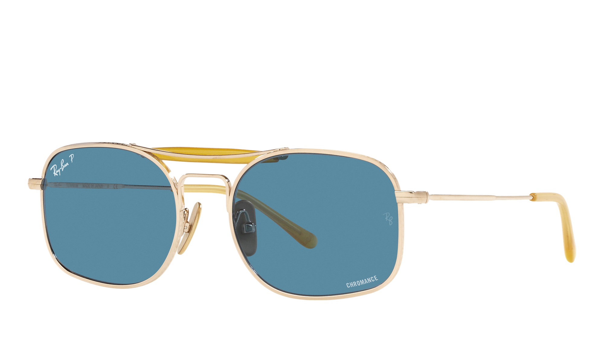 Ray-Ban Unisex Rb8062 Gold Size: Small
