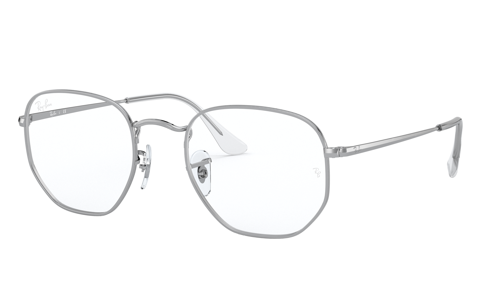 Ray-Ban Unisex Rx6448 Silver Size: Large