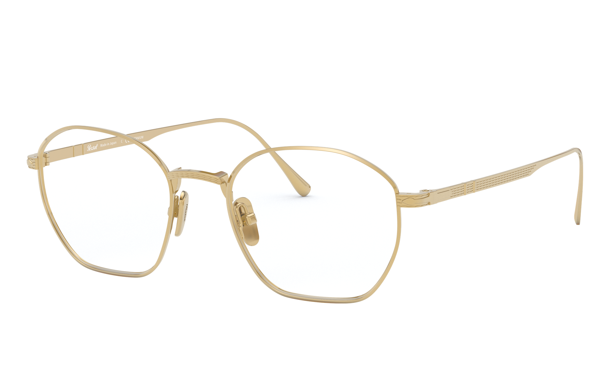 Persol Unisex Po5004vt Gold Size: Extra Small