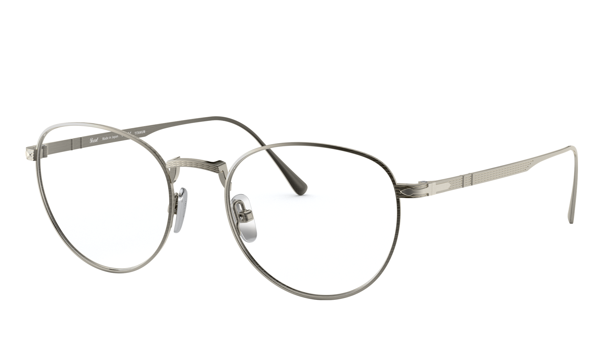 Persol Unisex Po5002vt Pewter Size: Small