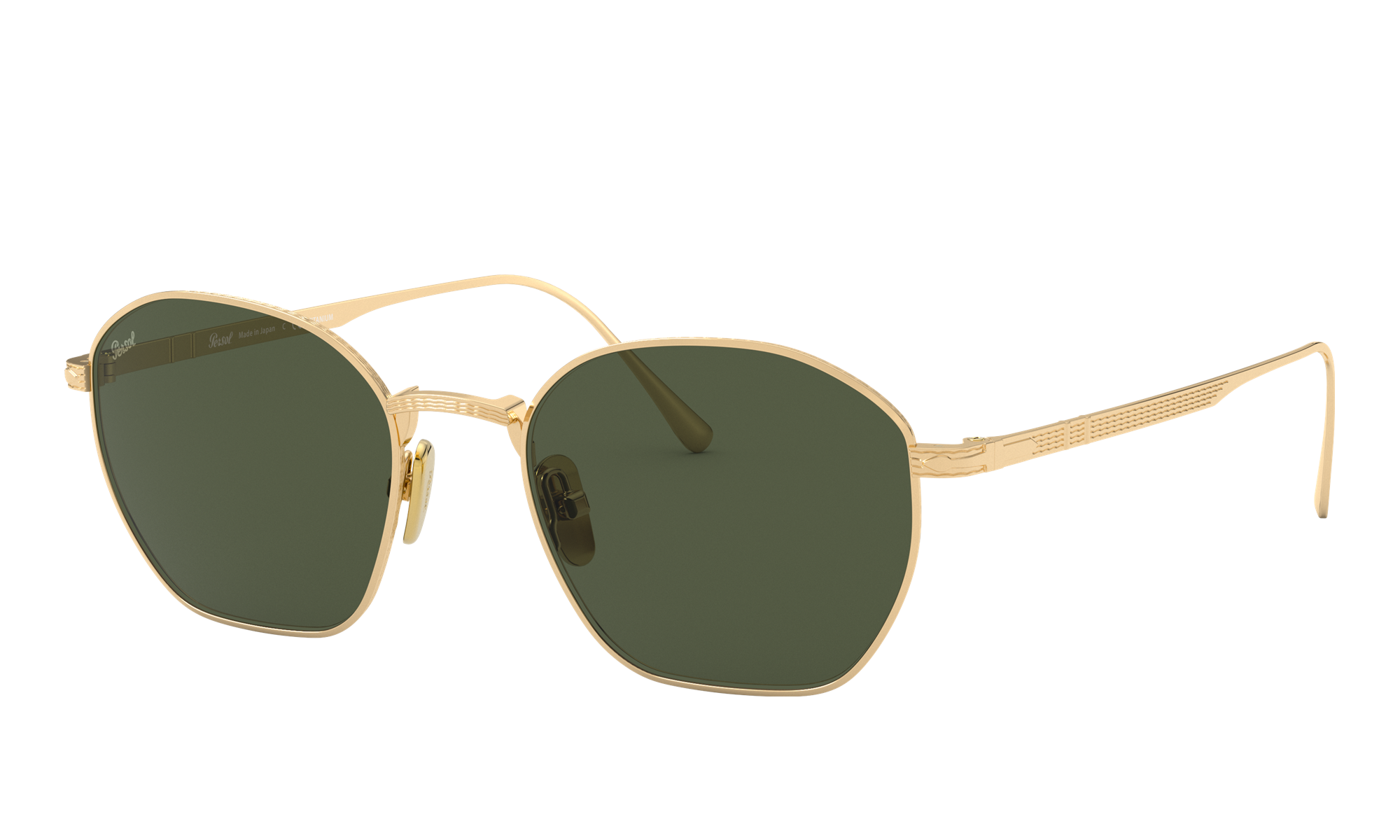 Persol Unisex Po5004st Gold Size: Extra Small