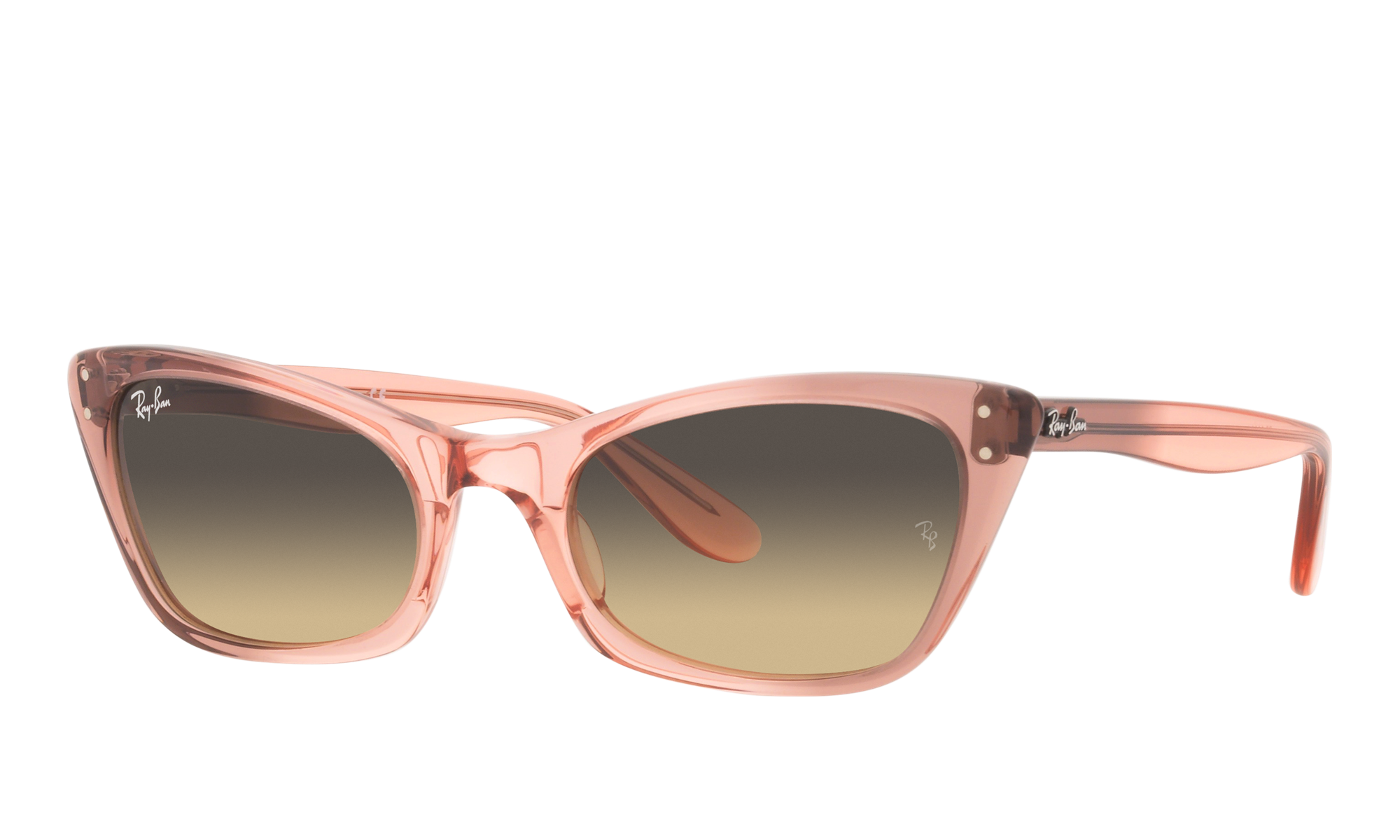 Ray-Ban Unisex Rb2299 Transparent Pink Size: Small