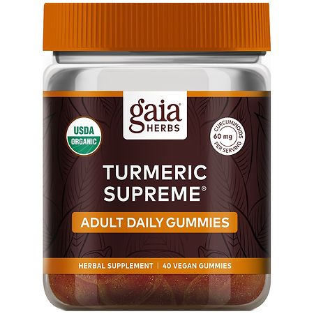 Gaia Herbs Turmeric Supreme Adult Daily Gummies - 40.0 ea