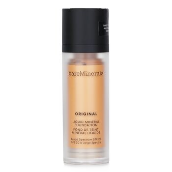 BareMineralsOriginal Liquid Mineral Foundation SPF 20 - # 08 Light (For Very Light Neutral Skin With A Subtle Yellow Hue) 30ml/1oz