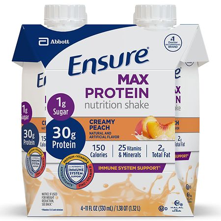 Ensure Max Protein Nutrition Shake - 11.0 fl oz x 4 pack