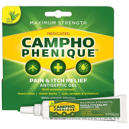 Campho-phenique Pain & Itch Relief Antiseptic Gel - 0.5 oz
