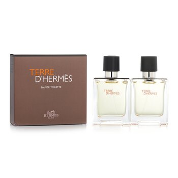 HermesTerre D'Hermes Coffret: 2x Eau De Toilette Spray 50ml/1.6oz 2pcs