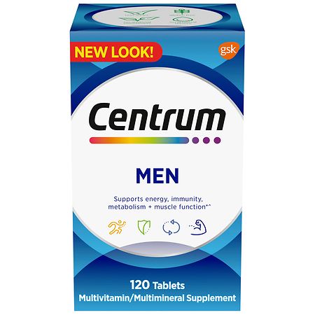 Centrum Men Multivitamin & Multimineral Supplements Tablets - 200.0 ea