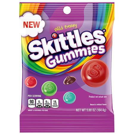 Skittles Wild Berry Gummy Candy - 5.8 oz