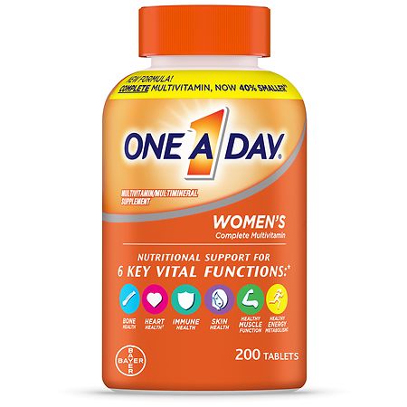 One A Day Women's Complete Multivitamin - 200.0 ea