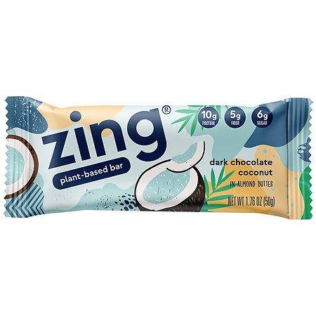 Zing Dark Chocolate Coconut Bar - 1.76 oz