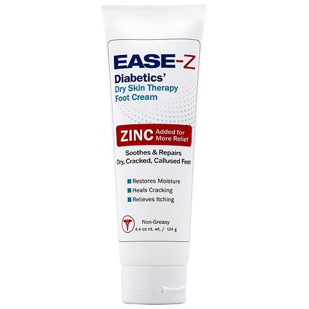 Ease-Z Diabetics' Dry Skin Therapy Foot Cream - 4.4 oz
