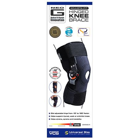 Neo G Adjusta-Fit Hinged Knee Brace One Size - 1.0 ea