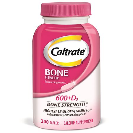Caltrate Calcium and Vitamin D Supplement Tablets - 200.0 ea