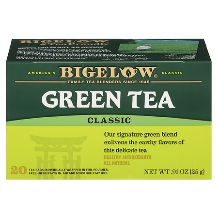 Bigelow Classic Green Tea Bags - 0.04 oz x 20 pack