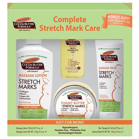 Palmer's Cocoa Butter Formula Complete Stretch Mark Care 4 Piece Gift Set - 1.0 ea