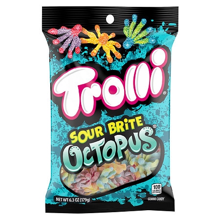Trolli Sour Brite Octopus - 6.3 oz