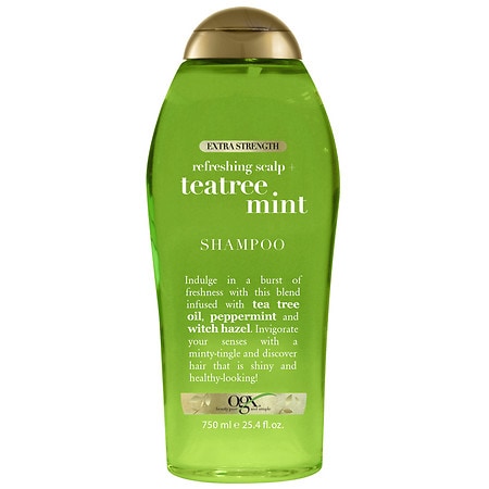 OGX Extra Strength Teatree Mint Refreshing Scalp Shampoo - 25.4 fl oz