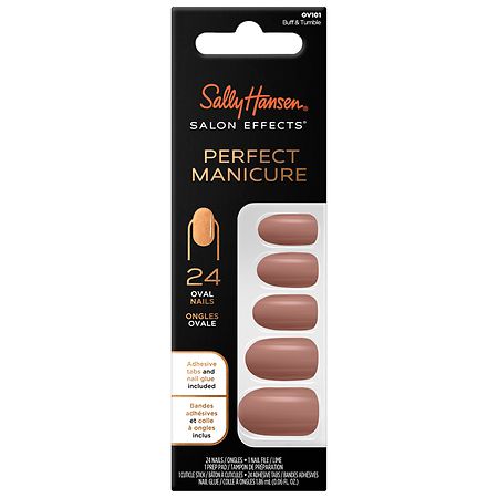 Sally Hansen Salon Effects Perfect Manicure Oval Nails - 1.0 set