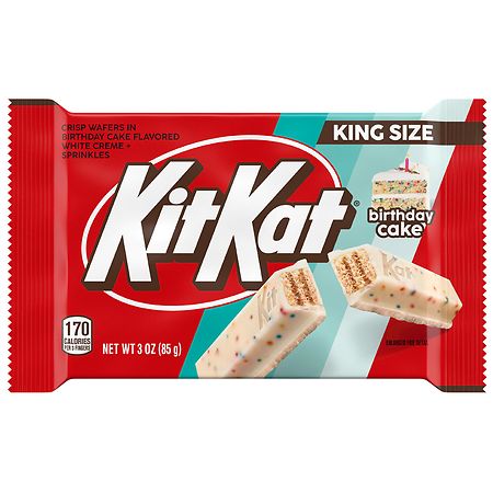 Kit Kat Wafer Candy Bar Birthday Cake Creme with Sprinkles - 3.0 oz