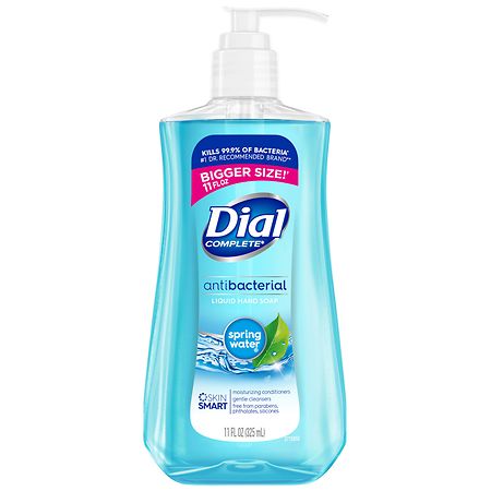 Dial Complete Antibacterial Liquid Hand Soap Spring Water - 11.0 fl oz