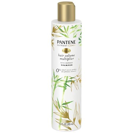 Pantene Nutrient Blends Hair Volume Multiplier Shampoo with Bamboo - 9.6 fl oz