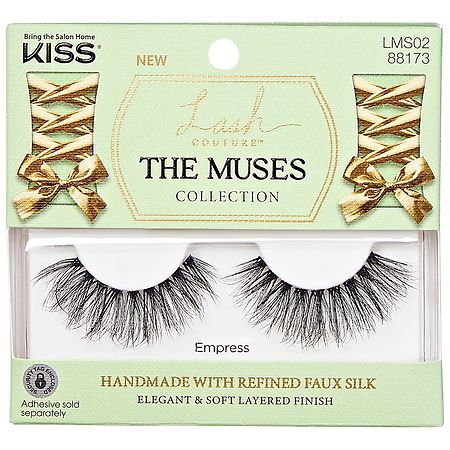 Kiss Lash Couture The Muses Collection False Eyelashes, Style Empress - 1.0 pr