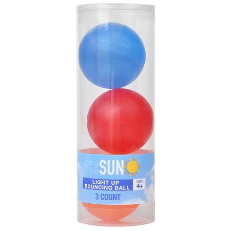 Bring On The Sun Light Up Bouncing Ball - 3.0 ea